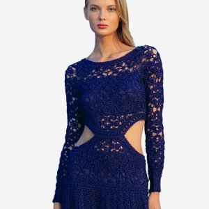 Robe de nuit Alnich bleu marine